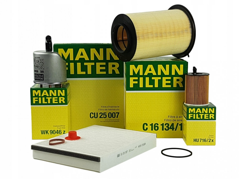 Pachet Revizie Filtre Aer+Polen+Ulei+Combustibil Mann Filter Ford Focus 3  2010-2020 1.6 TDCI C16134/1+CU25007+HU716/2X+WK9046Z, Mann-Filter |  Okazii.ro