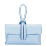 Geanta mica albastru deschis din piele naturala 1732 123