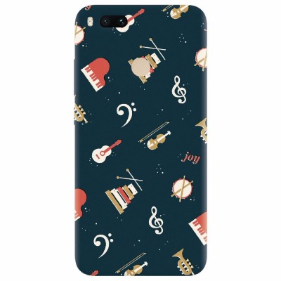 Husa silicon pentru Xiaomi Mi A1, Music Joy foto