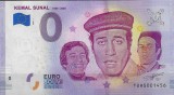 !!! NOU : 0 EURO SOUVENIR - TURCIA , ACTORUL KEMAL SUNAL - 2020.1 - UNC/ IN SCAN