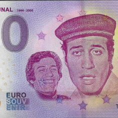 !!! NOU : 0 EURO SOUVENIR - TURCIA , ACTORUL KEMAL SUNAL - 2020.1 - UNC/ IN SCAN