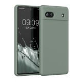 Husa Kwmobile pentru Google Pixel 6a, Verde, Silicon, KWM000015FZ052C, Carcasa