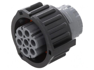Conector circular 1.5mm sistem mufă feminină pentru cablu PIN: 7 foto