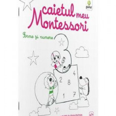 Caietul meu Montessori. Forme și numere (3+ ani) - Paperback - Marie Kirchner - Gama