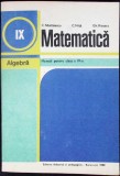MATEMATICA ALGEBRA, MANUAL PENTRU CLASA A IX-A-C. NASTASESCU, C. NITA, GH. RIZESCU-341754