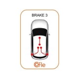 Cablu frana mana Toyota Auris (Nre15), Auris (e18) Cofle 171091, parte montare : stanga, spate