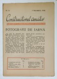 CONSTRUCTORUL AMATOR , SUPLIMENT LUNAR AL ZIARULUI STIINTELOR , NR.13 , 1948