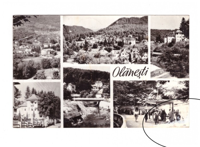 CP Olanesti - Mozaic, RSR, circulata 1967, stare buna