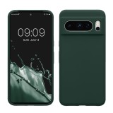 Husa Kwmobile pentru Google Pixel 8 Pro, Verde inchis, Silicon, KWM0000208G021C, Carcasa