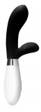 Vibrator Iepuras Madison 10 Moduri Vibratii Silicon Negru Passion Labs