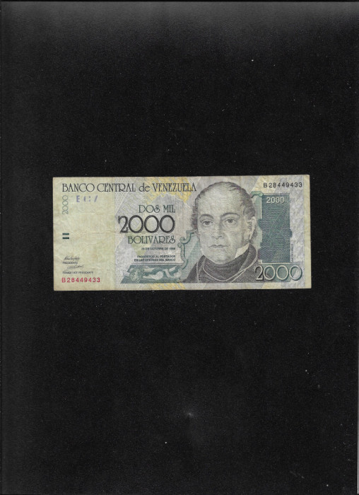 Venezuela 2000 bolivari bolivares 1996 seria28449433