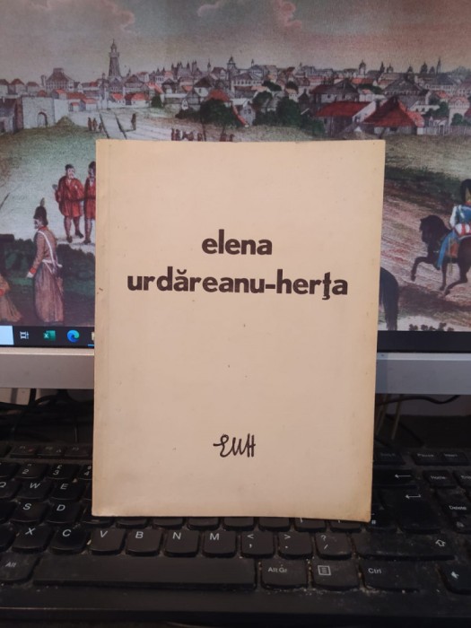 Elena Urdăreanu-Herța, catalog Expoziția pictură-grafică, 1979, Menos Grande 123