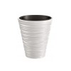 Ghiveci decorativ rotund Prosperplast alb 37L 38.8x43.6cm plastic gradina terasa balcon