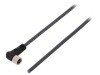 Cablu Conectare M8 3 PIN Unghi 3m 60VAC 4A PUR