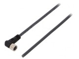 Cablu Conectare M8 3 PIN Unghi 3m 60VAC 4A PUR