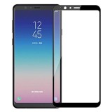 Cumpara ieftin Folie Sticla 9D Full Glue MyStyle Samsung Galaxy A8 2018, Protectie Ecran 10H, Neagra
