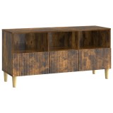 vidaXL Cabinet TV Stejar fumuriu 102 x 34,5 x 50 cm Lemn prelucrat 894680