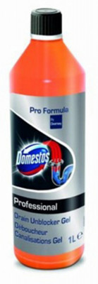 Domestos, Gel Pentru Desfundare Tevi, 1 Litru foto