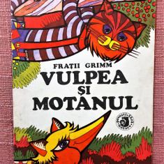 Vulpea si motanul. Ilustratii de Andrei Turcanu. Chisinau, 1991 - Fratii Grimm