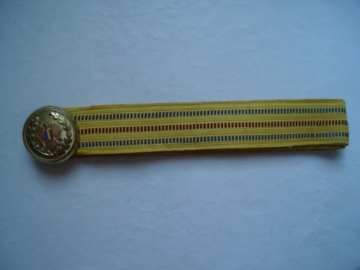 Centura militara parada/ceremonie dupa 1990, impecabila