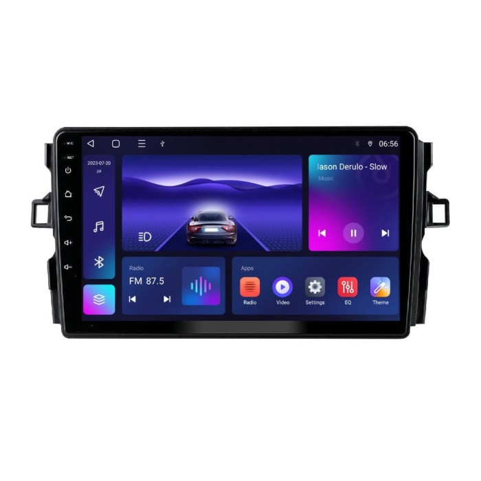 Navigatie dedicata cu Android Toyota Auris 2006 - 2012, 3GB RAM, Radio GPS Dual