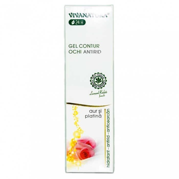 GEL CONTUR OCHI ANTIRID 15ml VIVA NATURA
