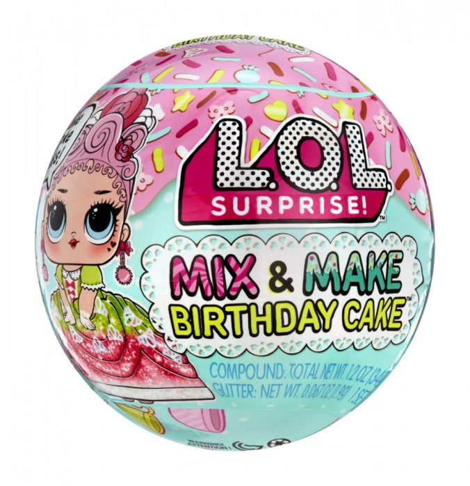 L.O.L. Surprise! MixMake Birthday Cake Papusa Tots