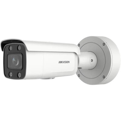 Camera supraveghere IP ColorVu Bullet 4 Megapixeli Lentila varifocala 3.3-9mm Hikvision DS-2CD2647G2-LZSC SafetyGuard Surveillance foto