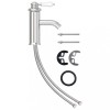 Robinet chiuveta de baie, finisaj cromat, 130x180 mm