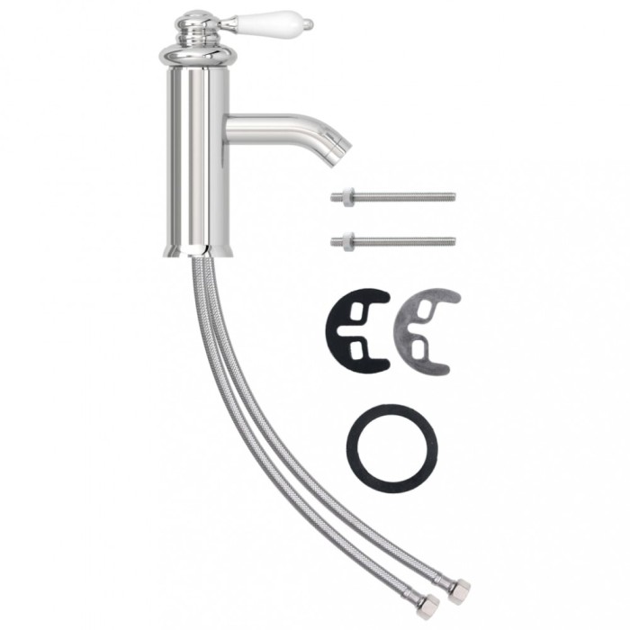 Robinet chiuveta de baie, finisaj cromat, 130x180 mm