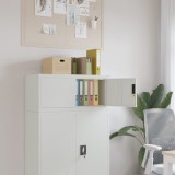 Gossi fiset, gri deschis, 90x40x40 cm, otel