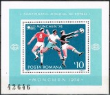 C1955 - Romania 1974 - Fotbal bloc neuzat,perfecta stare