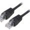 Patch cord UTP Cat5e Negru 3m