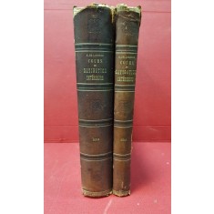 COURS DE NAVIGATION INTERIEURE, FLEUVES &amp; RIVIERES, 2 VOLUME- PARIS 1871