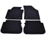 Covorase mocheta VW CADDY cu fixare in podea ROTUNDA 11/2003- Negru, set de 4 bucati AutoDrive ProParts, Oem