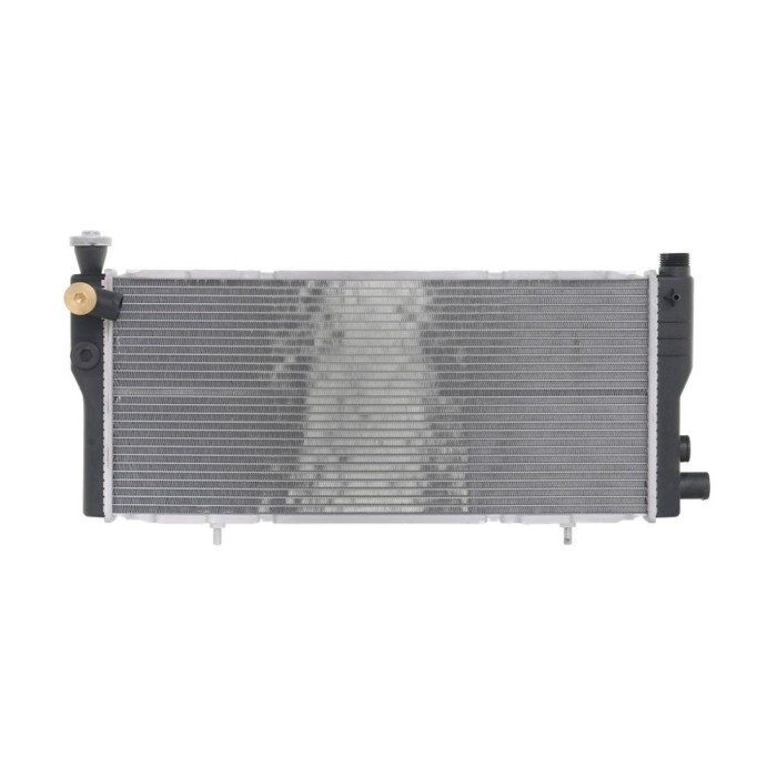 Radiator racire Peugeot 205 (741), 1983-1998 1,6 65/76kw; 1,8 D 44kw; 1,9 D 47kw Fara Ac; Model Diesel/Benzina, Manual, cu AC, 608x289x34, Cu lipire