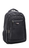 Cumpara ieftin Rucsac laptop textil negru 36 x 18,5 x 55 cm