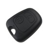 Carcasa Cheie Auto Techstar&reg; Citroen C3 C2 C1 Peugeot 206 307 407, 2 Butoane, Fara Lama - Negru