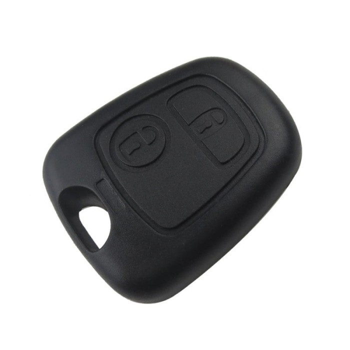 Carcasa Cheie Auto Techstar&reg; Citroen C3, C2, C1, 206, 307, 407, 2 Butoane, Fara Lama