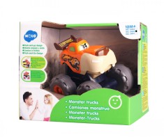 Masinuta bebe monster truck leopardul infuriat