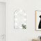 Oglinda cu lumini LED, arcada, 60x40 cm, sticla GartenMobel Dekor