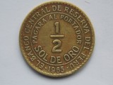1/2 SOL DE ORO 1965 PERU