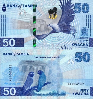 ZAMBIA 50 kwacha 2024 UNC!!! foto