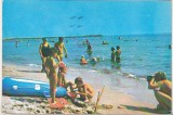 bnk cp Mamaia - La plaja - circulata