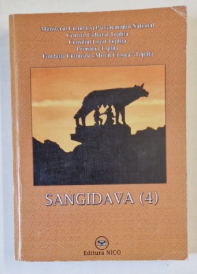 SANGIDAVA (4) de ILIE SANDRU si VASILE GOTEA , 2010 , PREZINTA URME DE UZURA foto