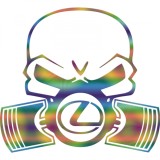 Cumpara ieftin Sticker Lexus Toxic