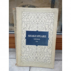 OPERE , SHAKESPEARE , VOL III foto