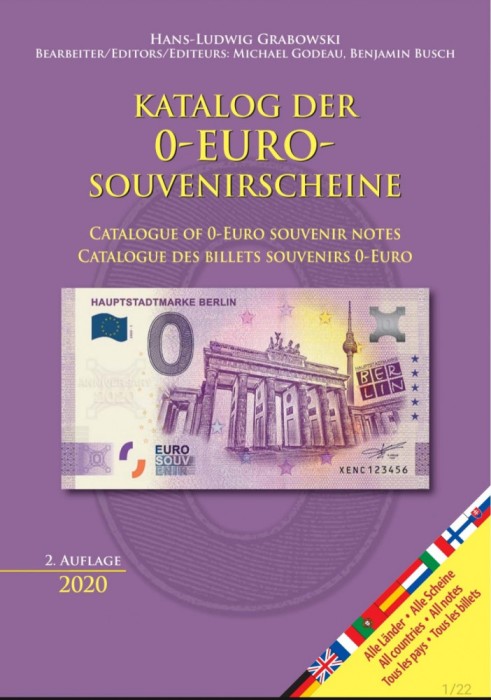 Catalog bancnote suvenir - 0 euro