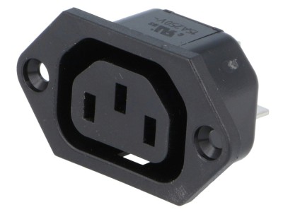 Conector alimentare AC mamă C13 V-lock foto