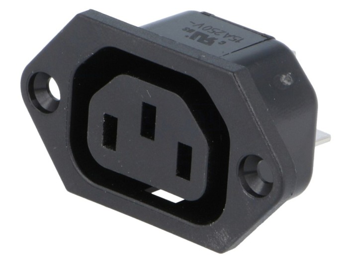 Conector alimentare AC mamă C13 V-lock